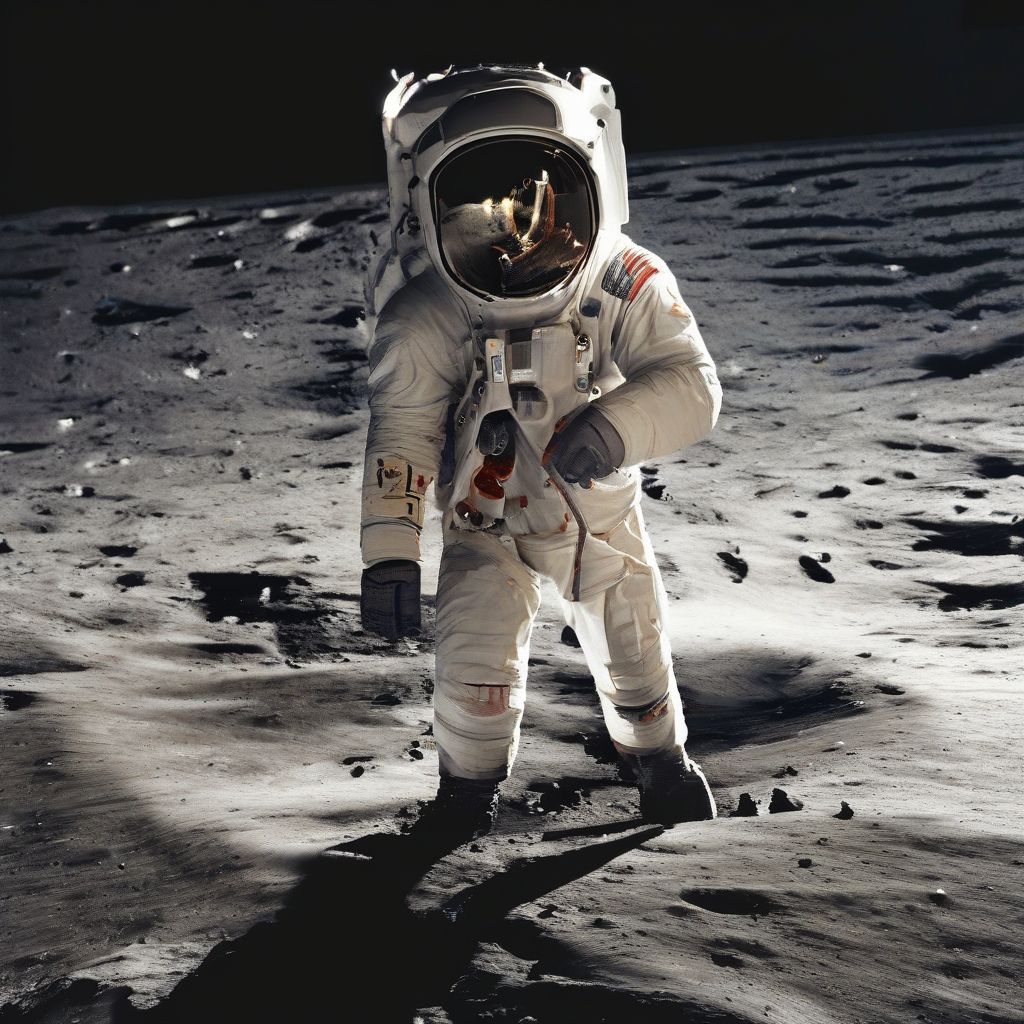 Astronaut on the Moon