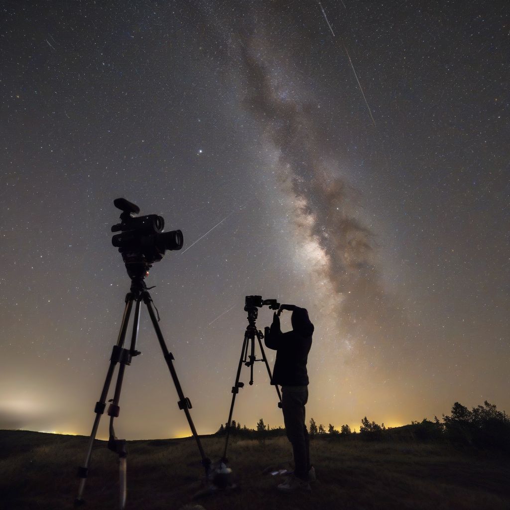 Photographing a Meteor Shower