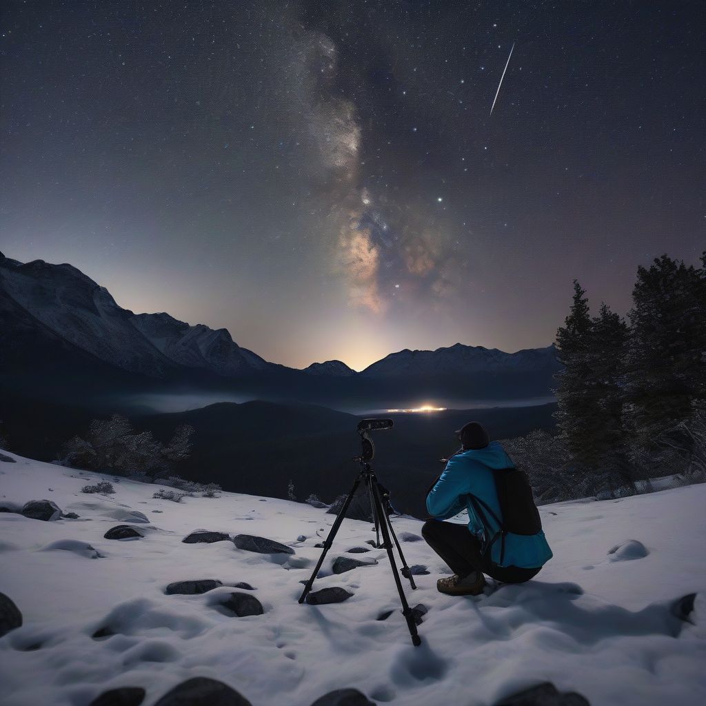 Photographing Meteor Showers